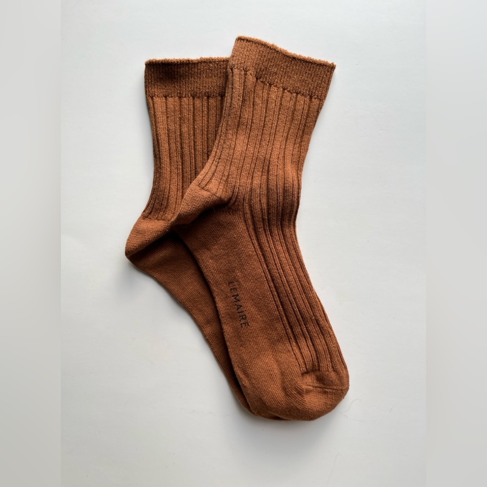 Lemaire Women's Brown Socks